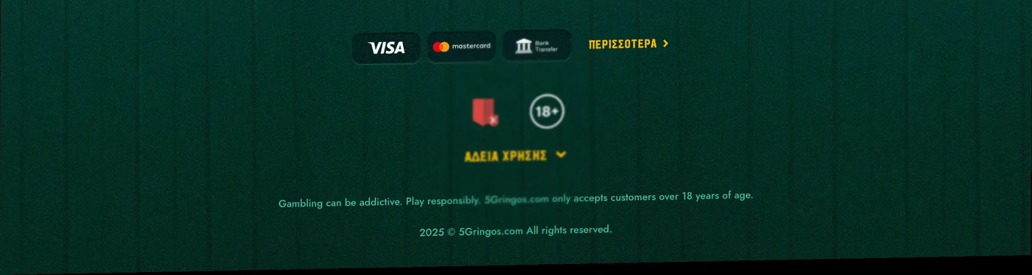 Πληροφορίες και πιστοποιήσεις του Frumzi Casino